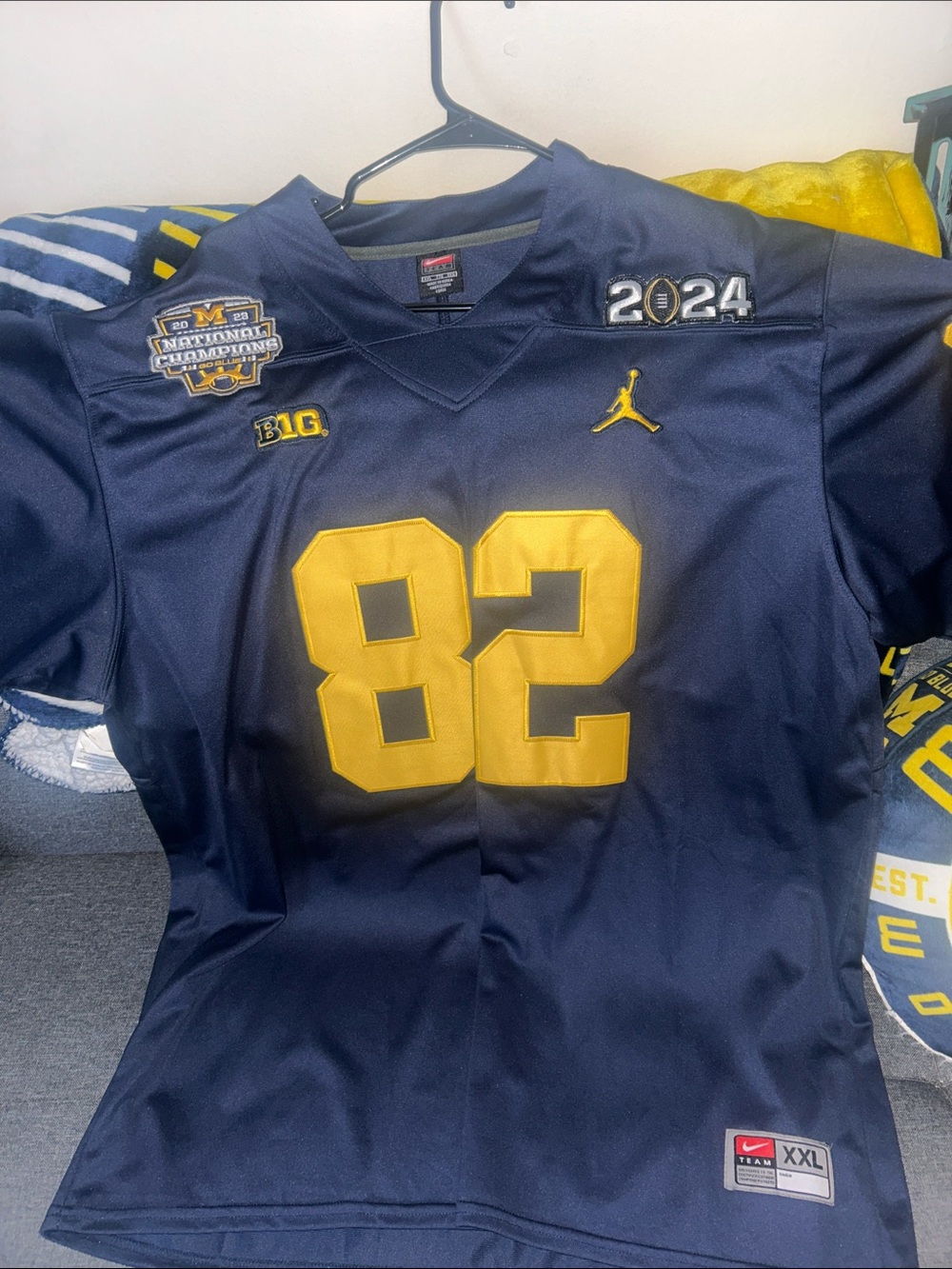 Jordan Brand Size Men’s XXL Semaj Morgan National Championship Jersey